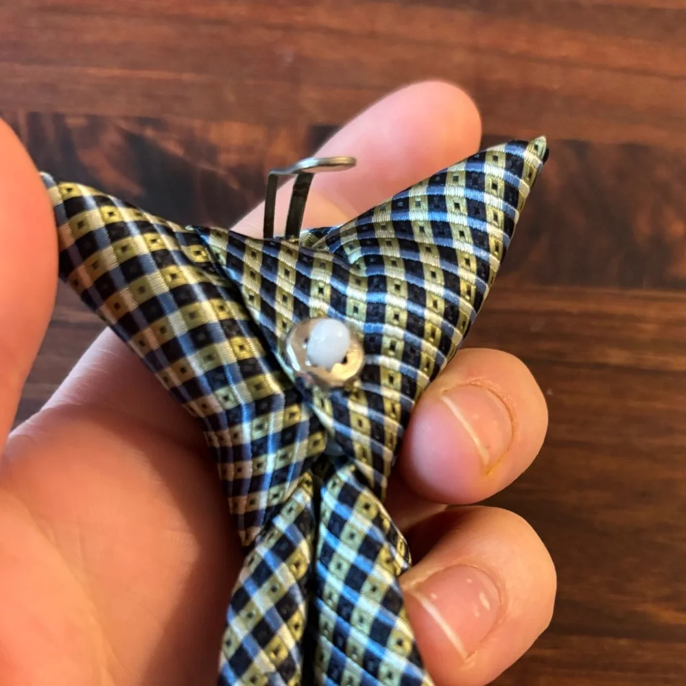 BERGAMO CLIP ON TIE - Picture 4 of 7